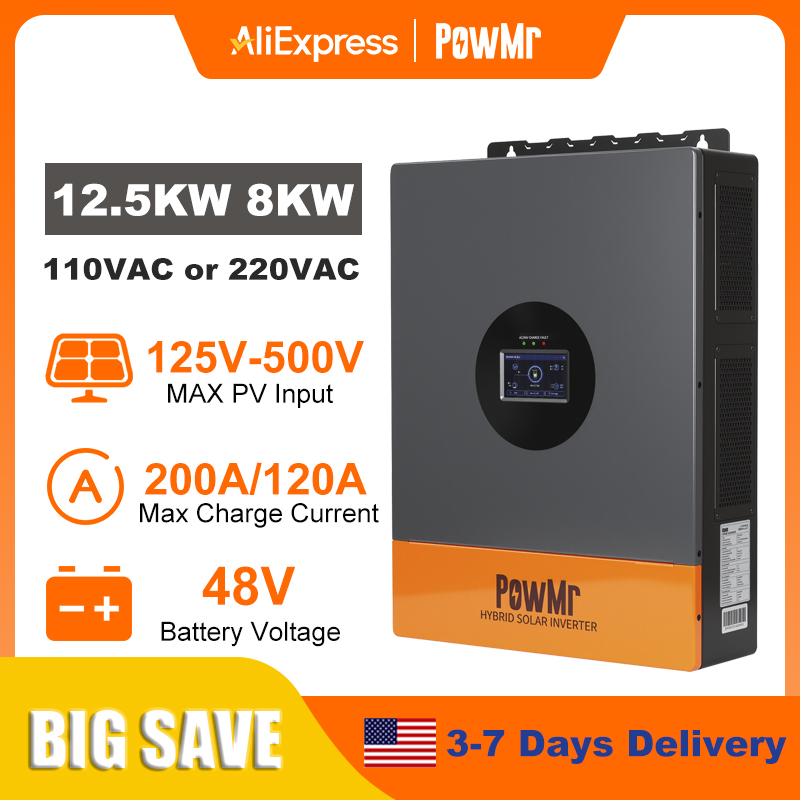 Inversor Solar Híbrido PowMr 1 - Drone Solar Charger avaliação e preço